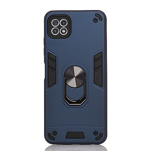 Maskica za Samsung Galaxy A22 5G "Men Of Steel" - Metalik plava#3