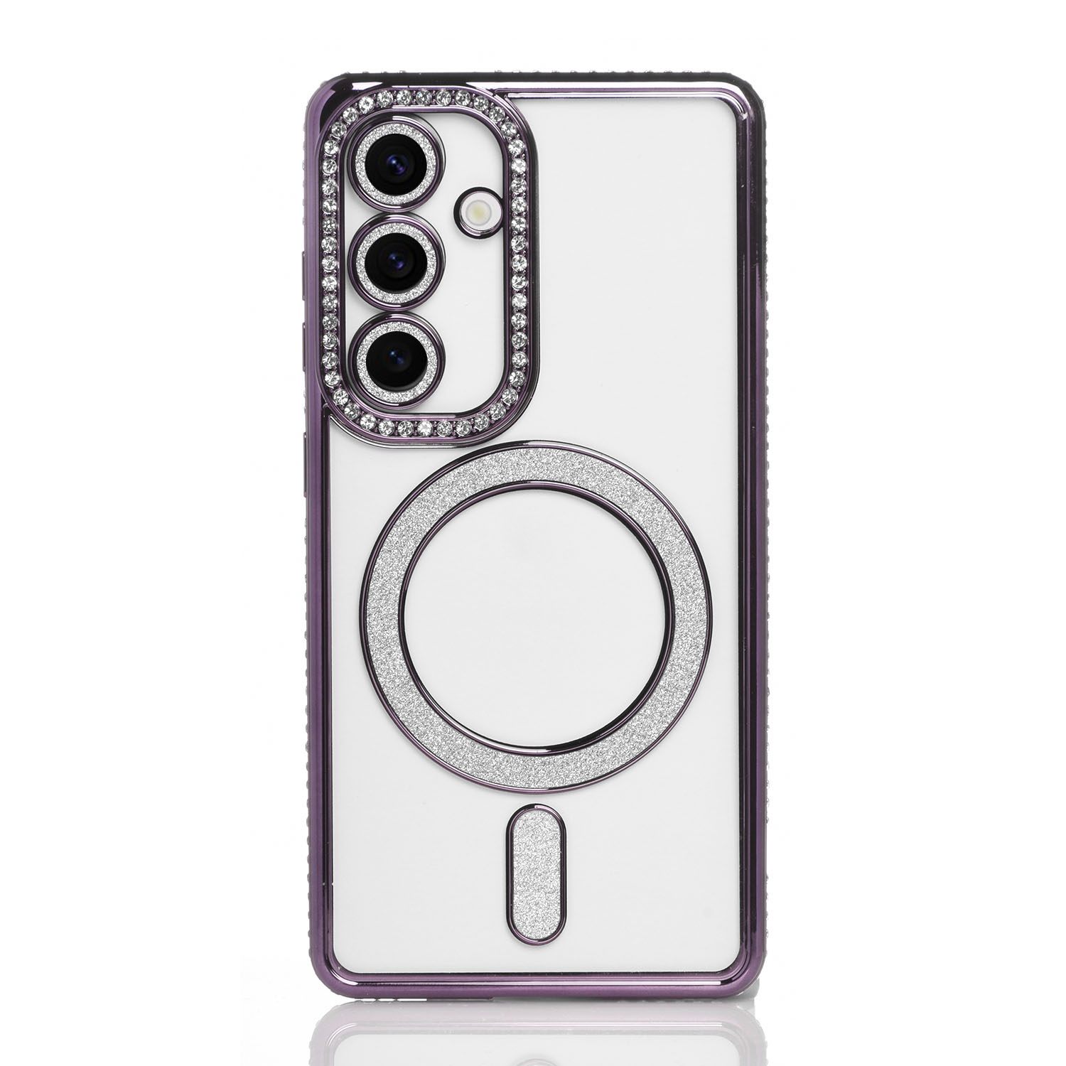 Maskica za Samsung Galaxy S25 Ultra "Diamond Magnet Case" - Ljubičasta Maskica za Samsung Galaxy S25 Ultra "Diamond Magnet Case" - Ljubičasta
