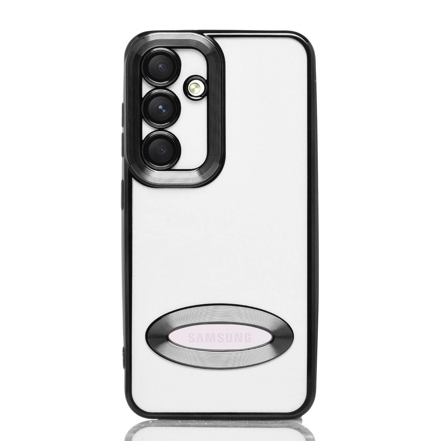 Maskica za Samsung Galaxy A36 "Elegant Transparent Case" - Crna Maskica za Samsung Galaxy A36 "Elegant Transparent Case" - Crna