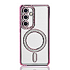 Maskica za Samsung Galaxy S25 Ultra "Diamond Magnet Case" - Roza Maskica za Samsung Galaxy S25 Ultra "Diamond Magnet Case" - Roza