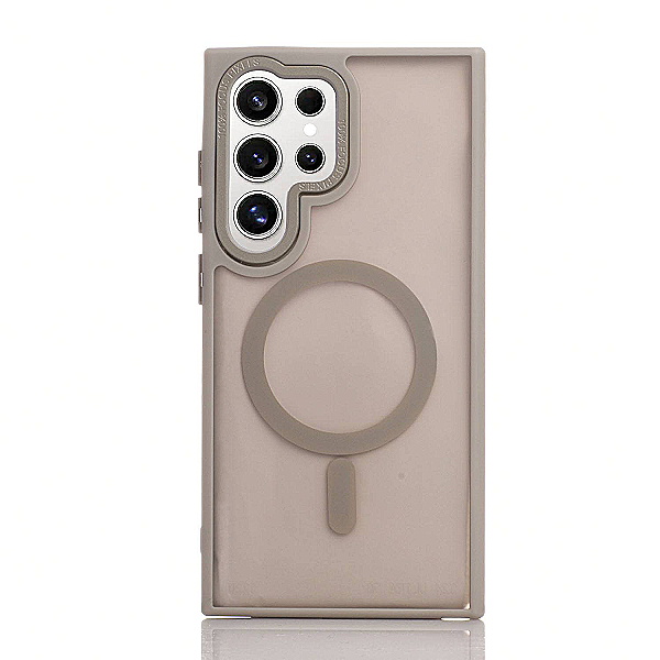 Maskica za Samsung Galaxy S24 Ultra "Premium Magnet Case" - Siva