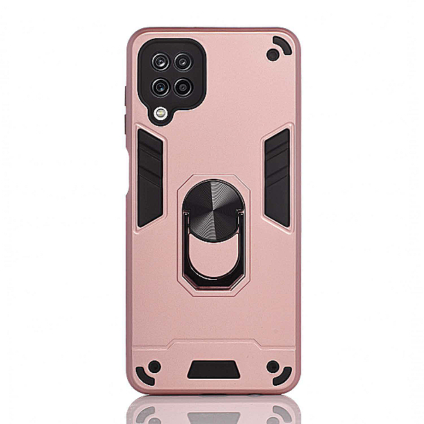 Maskica za Samsung Galaxy A12 "Men Of Steel" - Metalik roza #3