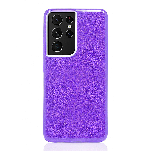 Maskica za Samsung Galaxy S24 Ultra  "Diamonds are forever" - Ljubičasta