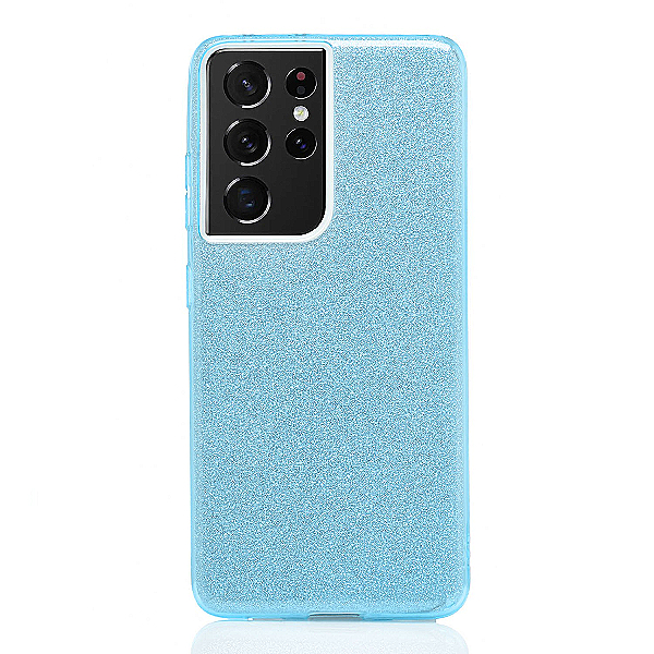 Maskica za Samsung Galaxy S24 Ultra  "Diamonds are forever" - Plava