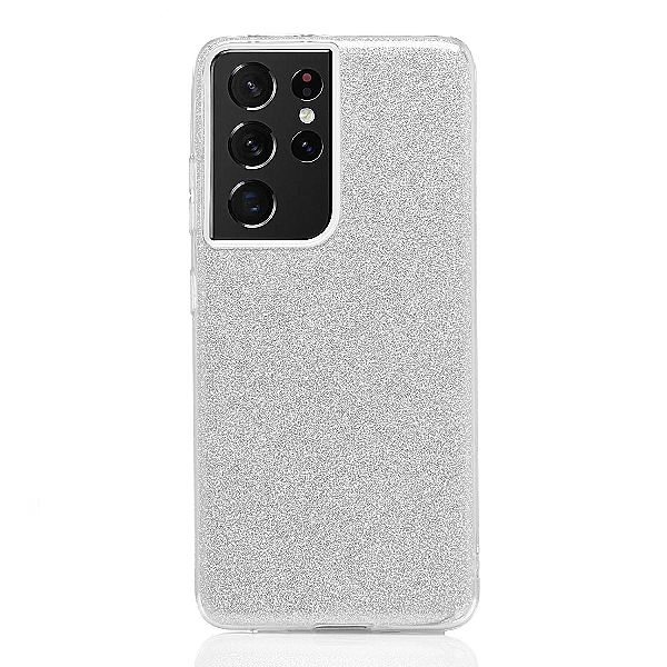 Maskica za Samsung Galaxy S24 Ultra  "Diamonds are forever" - Srebrna