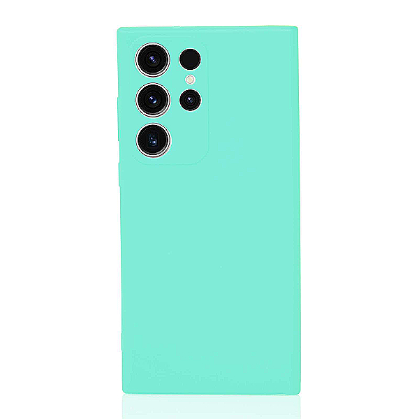 Maskica za Samsung Galaxy S24 Ultra  "Back To Basics" - Tirkizno zelena