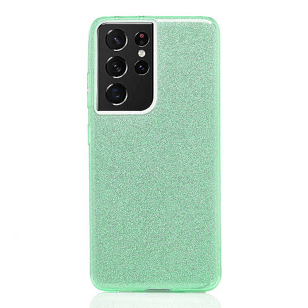 Maskica za Samsung Galaxy S24 Ultra  "Diamonds are forever" - Zelena