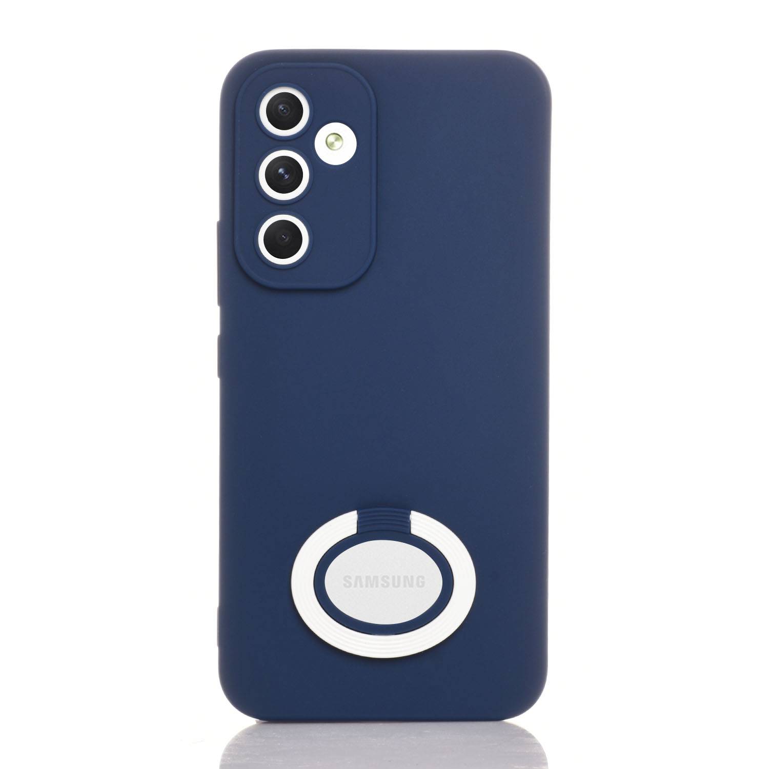 Maskica za Samsung Galaxy A54  "Ring Color Case" - Tamno plava / bijela