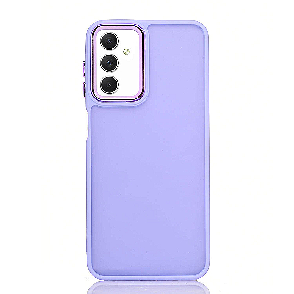 Maskica za Samsung Galaxy A34 5G "Color Edge" - Pastelno ljubičasta