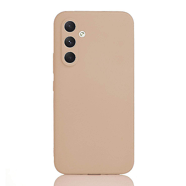 Maskica za Samsung Galaxy S23 FE  "One Color Rhapsody" - Svijetlo smeđa