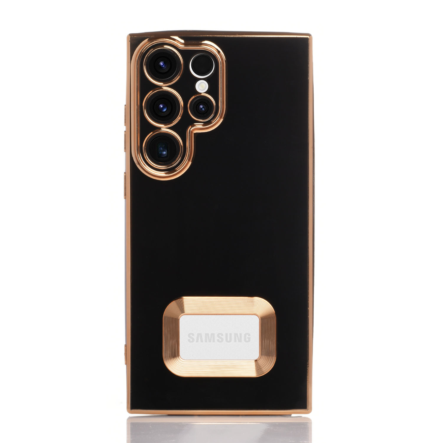 Maskica za Samsung Galaxy S23 Ultra "Elegant Color Case" - Crna