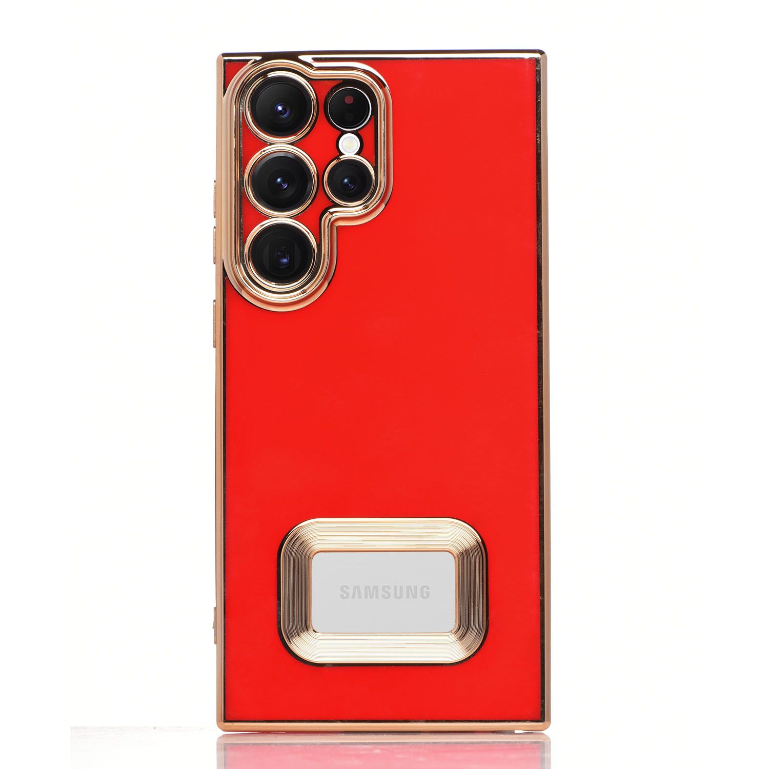 Maskica za Samsung Galaxy S23 Ultra "Elegant Color Case" - Crvena