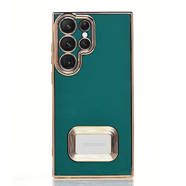 Maskica za Samsung Galaxy S23 Ultra "Elegant Color Case" - Smaragdno zelena