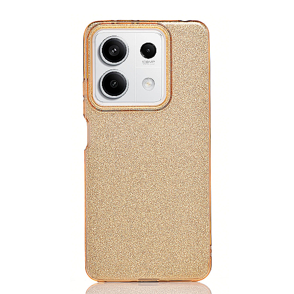 Maskica za Xiaomi Redmi Note 13 (5G) "Diamonds Are Forever" - Zlatna