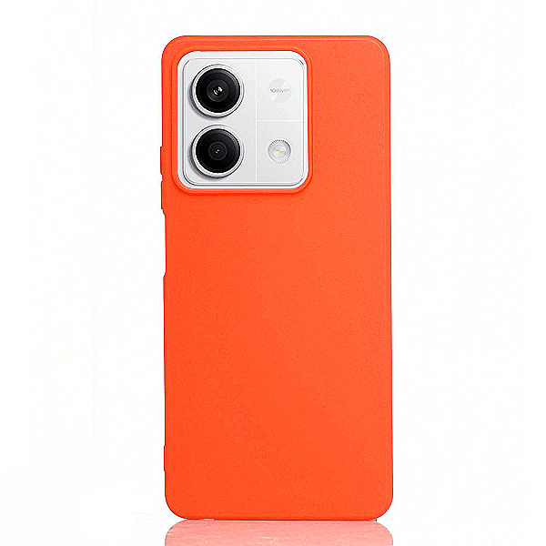 Maskica za Xiaomi Redmi Note 13 (5G) "One Color Rhapsody" - Fluorescentno narančasta