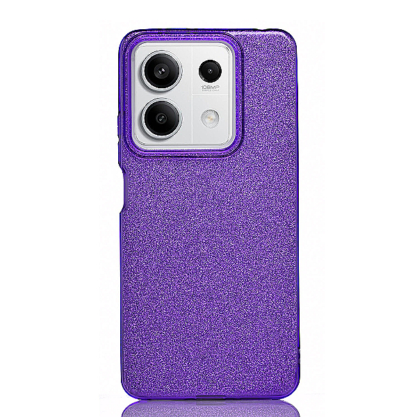 Maskica za Xiaomi Redmi Note 13 (5G) "Diamonds Are Forever" - Ljubičasta