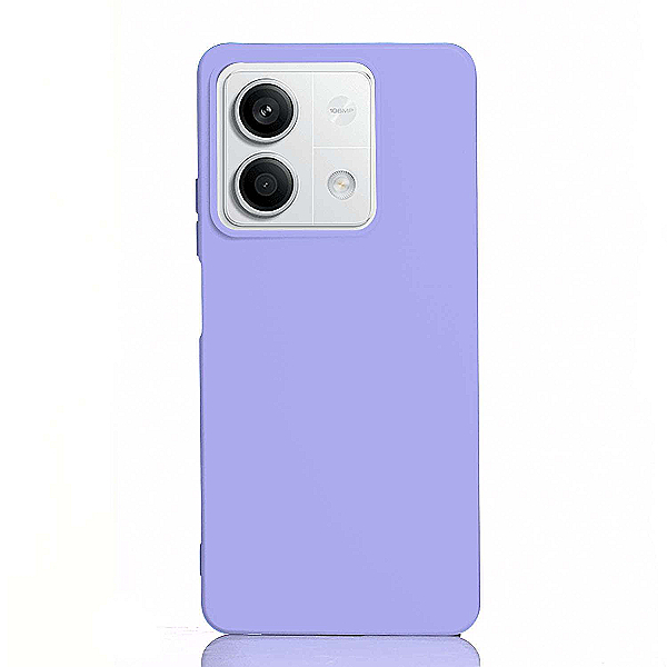 Maskica za Xiaomi Redmi Note 13 (4G) "Back To Basics" - Pastelno ljubičasta