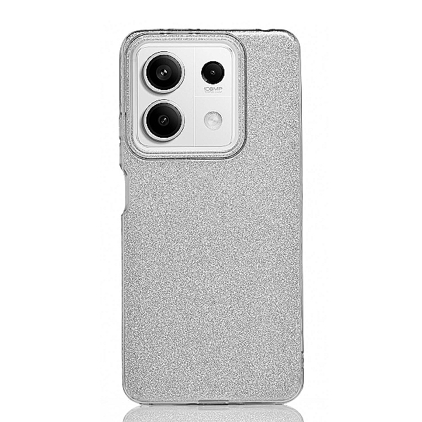 Maskica za Xiaomi Redmi Note 13 Pro (5G) "Diamonds Are Forever" - Srebrna