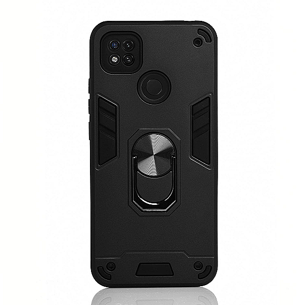 Maskica za Xiaomi Redmi 9C "Men Of Steel" - Metalik crna #3