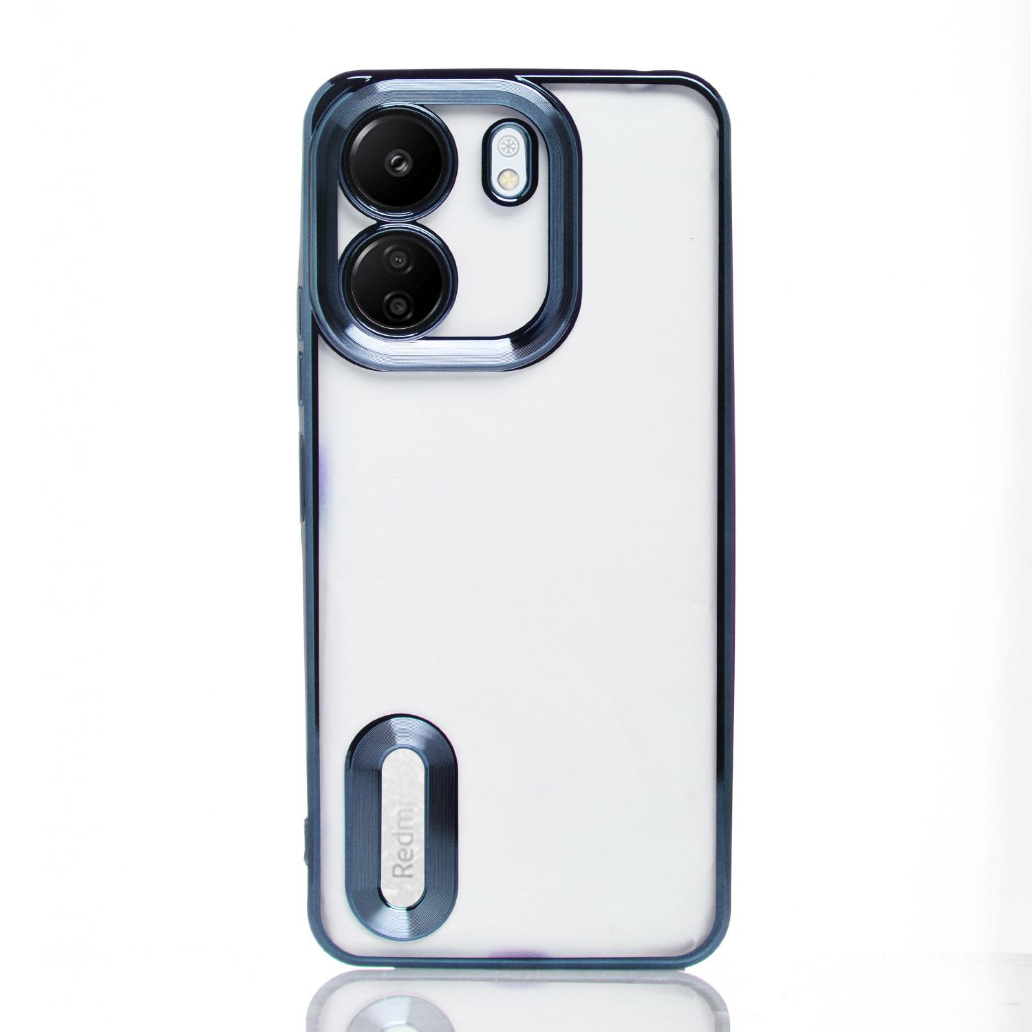 Maskica za Xiaomi Redmi 13C (4G) "Elegant Transparent Case" - Plava Maskica za Xiaomi Redmi 13C (4G) "Elegant Transparent Case" - Plava