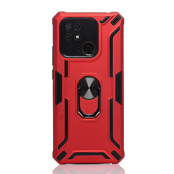 Maskica za Xiaomi Redmi 10C / Poco C40 "Men Of Steel" - Crvena #2