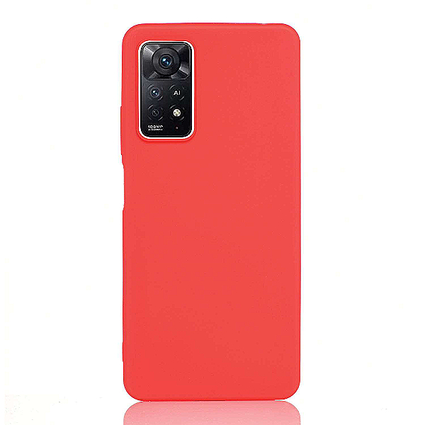 Maskica za Xiaomi Redmi Note 11 / 11S "One Color Rhapsody" - Crvena