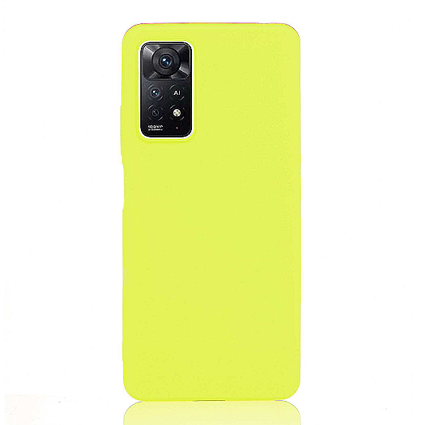 Maskica za Xiaomi Redmi Note 11 / 11S "One Color Rhapsody" - Žuta