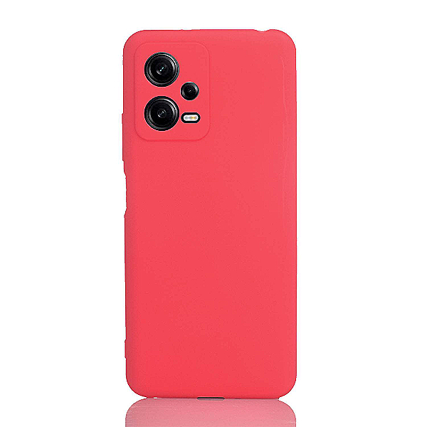 Maskica za Xiaomi Redmi Note 12 Pro (5G) "One Color Rhapsody" - Crvena