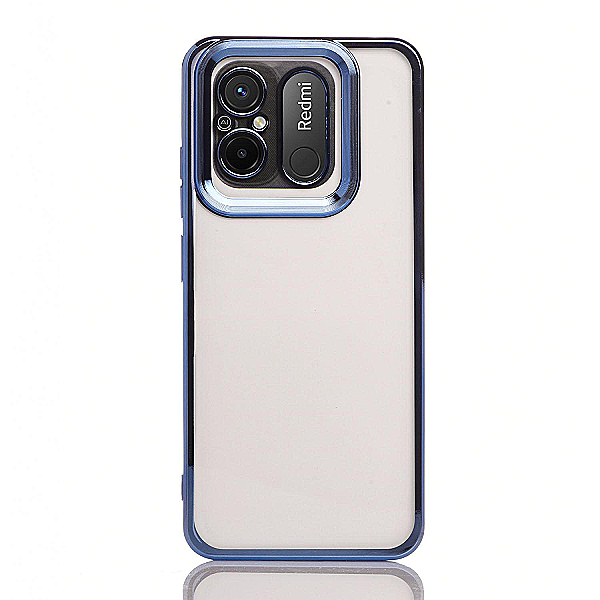 Maskica za Xiaomi Redmi 12C "Elegant Transparent Case" - Plava