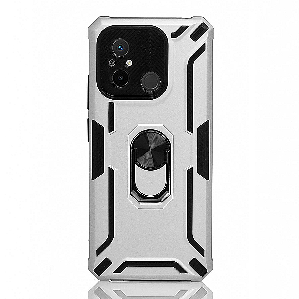 Maskica za Xiaomi Redmi 12C "Men Of Steel" - Srebrna #2