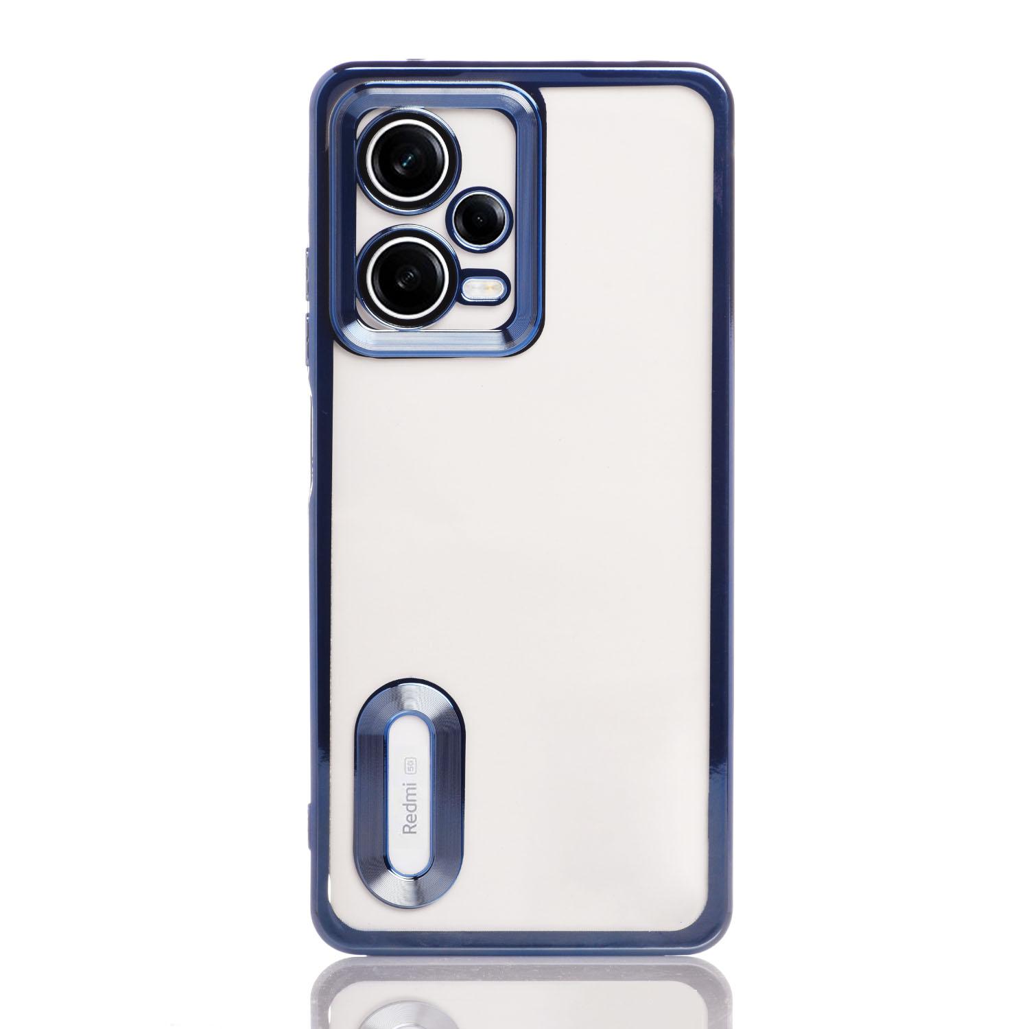 Maskica za Xiaomi Redmi Note 12 (5G) / Poco X5 (5G) "Elegant Transparent Case" - Plava Maskica za Xiaomi Redmi Note 12 (5G) / Poco X5 (5G) "Elegant Transparent Case" - Plava