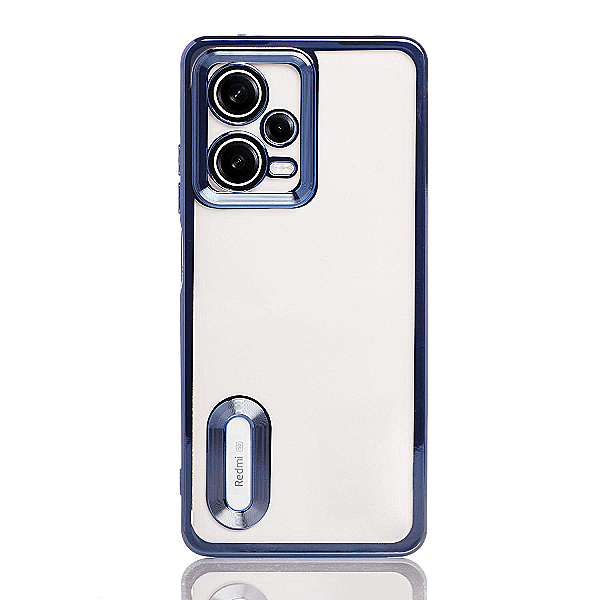 Maskica za Xiaomi Redmi Note 12 Pro (5G) "Elegant Transparent Case" - Plava
