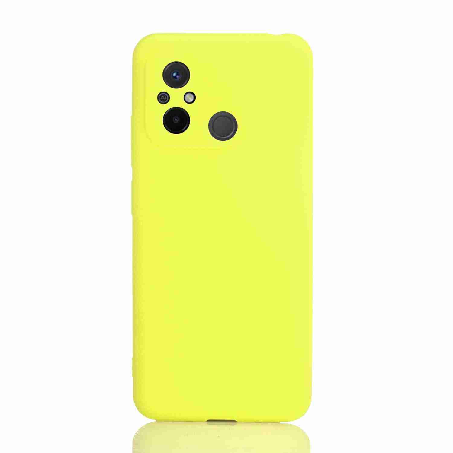 Maskica za Xiaomi Redmi 12C "Back To Basics" - Žuta