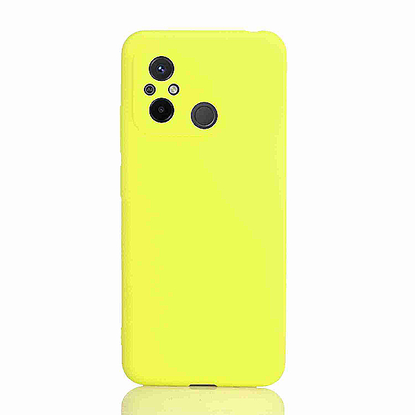 Maskica za Xiaomi Redmi 12C "Back To Basics" - Žuta