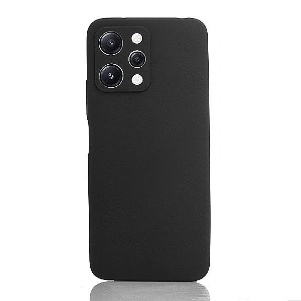 Maskica za Xiaomi Redmi 12 (4G) "Back To Basics" - Crna