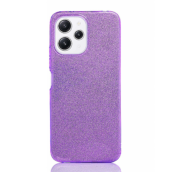 Maskica za Xiaomi Redmi 12 (4G)  "Diamonds Are Forever" - Ljubičasta