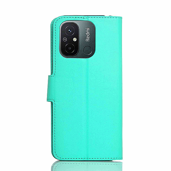 Torbica za Xiaomi Redmi 12C "Two Faced Ordinary" - Tirkizno zelena