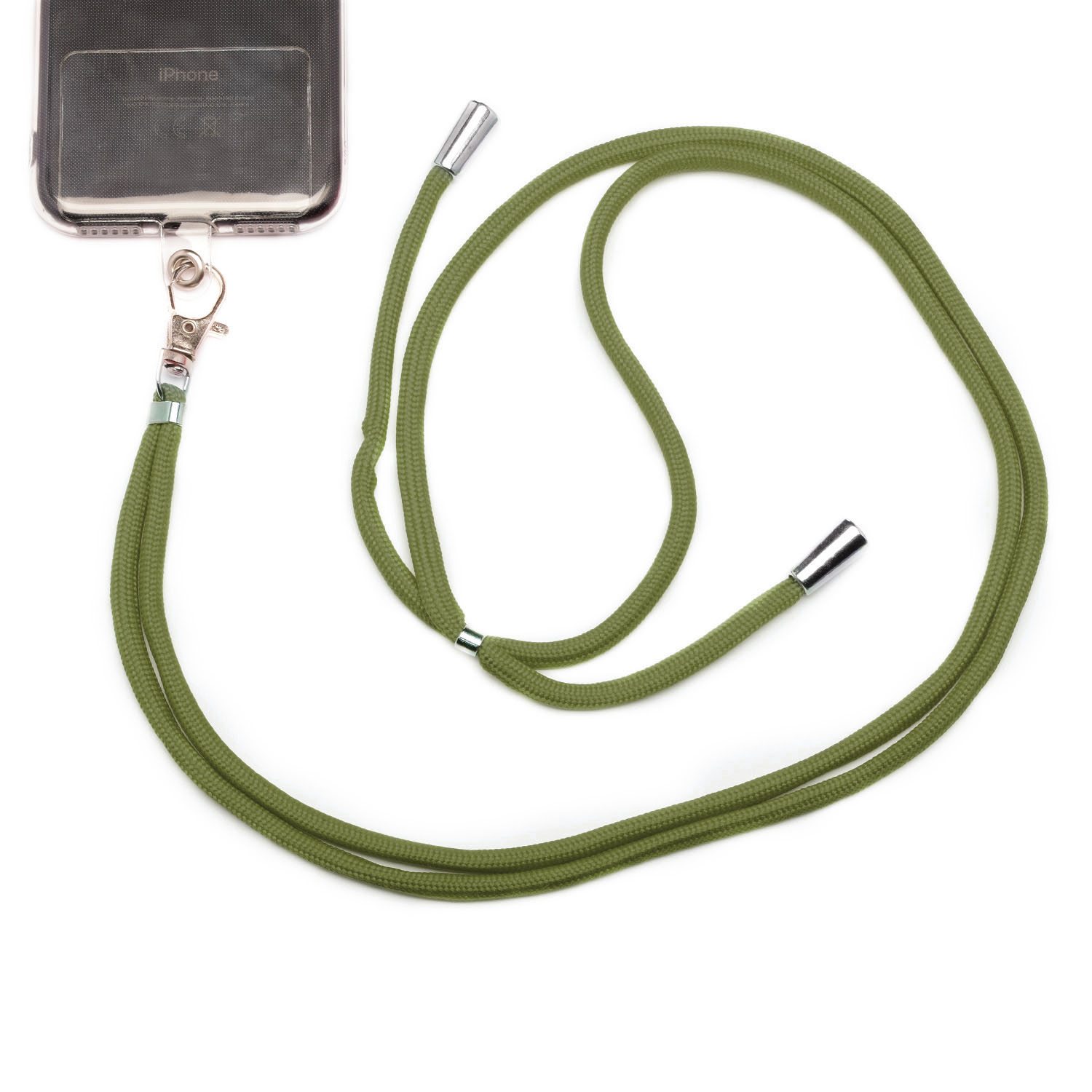 Univerzalna vezica za mobitel - Maslinasto zelena
